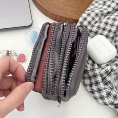 手繩三層零錢包 SIN8823 隨手包 零錢包 信用卡包 多層零錢包