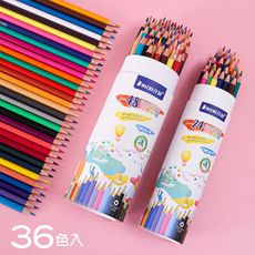 筒裝36色水性色鉛筆 SIN7907 水性色鉛筆 色鉛筆 著色筆 文具