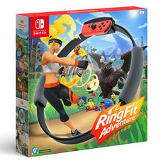 [宅配40$]Switch遊戲 健身環大冒險(內含遊戲軟體*1、Ring-Con*1、腿部固定帶*1