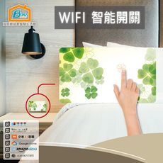 【Boaz波阿斯】WIFI無線遙控觸控式智能開關-單切(燈切/面板/蓋板/智慧開關/多色可挑)