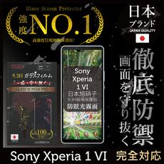 Sony Xperia 1VI六代滿版 霧面 日規旭硝子玻璃保護貼晶細霧面【INGENI徹底防禦】