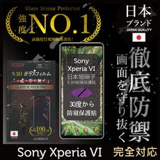 Sony Xperia 1 VI 防窺 保護貼 六代 滿版黑邊日規旭硝子玻璃保護貼【INGENI】