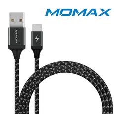 MOMAX ZERO Type-C To USB-A 連接線 1M（黑色）