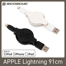 Scosche APPLE原廠認證Lightning_捲線