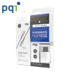 PQI PD 快充組合包(CL100+PDC24W)