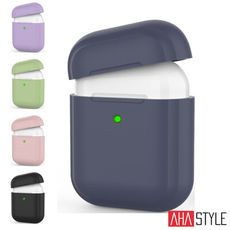 AHAStyle AirPods 【厚盾系列】加厚防摔版矽膠保護套 - 單色款矽膠保護套 耳機保護套