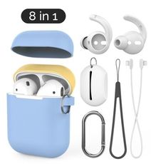 AHAStyle AirPods 八合一超值組合包 矽膠保護套 耳機保護套