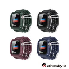 AHAStyle Apple Watch 耐衝擊款 TPU全包覆  防摔運動錶帶