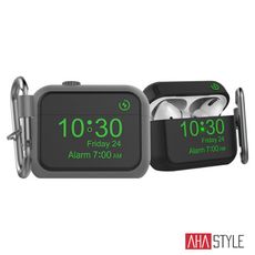AHAStyle AirPods Pro 掛鉤款矽膠保護套 Apple Watch造型 經典設計款