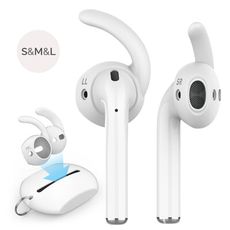 AHAStyle AirPods/EarPods 防掉耳掛式耳機套 (3組入附矽膠收納套)