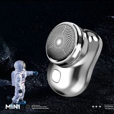 【 Razor】 MINI電動刮鬍刀．迷你機身．鋒利刀片