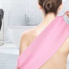 【不求人】加長彈力洗澡巾 3入組 有效起泡沫 深層清潔去角質