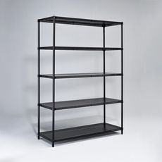 【AAA】耐重沖孔式五層烤漆置物架 120x45x150cm - 2色可選