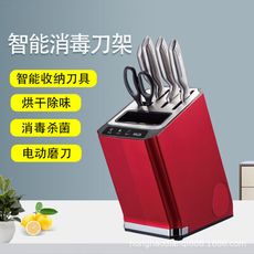 【速達優品】消毒機110V240V雙電壓智能小型消毒刀架 烘幹 刀具筷子電動消毒機