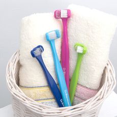 《成人4入組》三面式牙刷Superbrush/U型牙刷/懶人牙刷/挪威進口【樂活動】