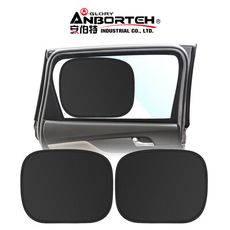 【OMyCar】靜電遮陽隔熱貼(後座)-2入 (汽車遮陽 車窗遮陽 防曬遮光)