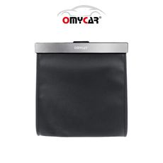 【OMyCar】車用皮革椅背掛式垃圾桶 (汽車垃圾袋 椅背收納 後座垃圾桶 置物袋架 車用垃圾桶)