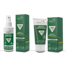 【Skin Technology】派卡瑞丁25% 瑞斌12H長效防蚊噴霧100ml+防蚊乳霜80ml