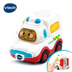 英國【Vtech】嘟嘟聲光互動車-救護車