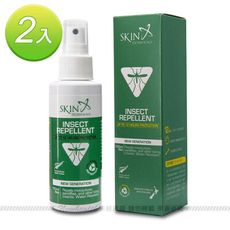 2入【紐西蘭 Skin Technology】派卡瑞丁(25%)瑞斌12H長效防蚊噴霧-100ml