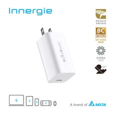 Innergie 60C Pro (摺疊版) 60瓦 USB-C 萬用充電器