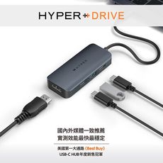 HyperDrive Gen2 4-in-1 USB-C HUB-午夜色