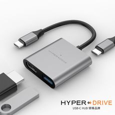 HyperDrive 3-in-1 USB-C Hub