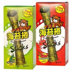 【小浣熊】泰國 海苔捲 醬燒原味/經典辣味