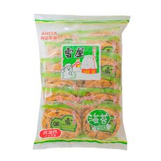 【有田製果】雪屋-海苔/海鹽新口味190g(米果,非油炸, 全素)