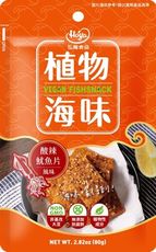 【弘陽】植物海味素-芥末魷魚絲/酸魷魚片