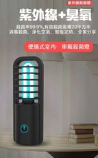 新款便攜式USB充電臭氧紫外線抑菌燈室內迷你UVC滅菌紫光消毒燈除螨消除病菌