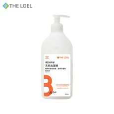 THE LOEL 抗菌濃縮天然洗潔精400ml (瓶裝) / 適用於嬰兒奶瓶及餐具、水果蔬菜清洗等