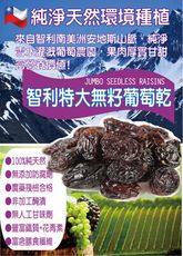 批發2.5kg智利進口特大無籽葡萄乾-果肉厚實 微酸清甜/堅果烘焙材料/果乾