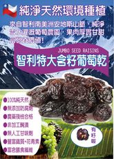 批發2.5kg智利進口特大有籽葡萄乾- 果肉厚實 微酸清甜/堅果烘焙材料/果乾