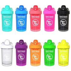 Twistshake瑞典時尚彩虹水果搖搖杯兒童水杯300ml