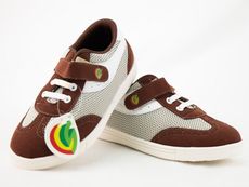 【TOE拇指小舖】LS KIDS 兒童運動鞋 兒童靴子  倉庫庫存品AZ運動鞋(麂棕灰)