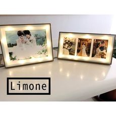 limone 利蒙  8x10 蘭蔻燈相框 桌框 相框 燈式 燈泡 小夜燈 擺設 居家 夜間燈泡 相