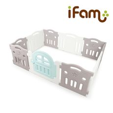 【韓國iFam】G尺吋遊戲圍欄-灰白搭