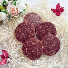 【媚力泊咖啡】可可香酥片手工餅乾 10入/盒