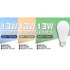 【艾沛斯】 13W LED燈泡E27 多入任選組