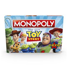 【孩之寶歡樂桌遊】地產大亨 玩具總動員4遊戲組 HE50652840
