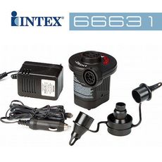 【美國 INTEX】110V~120V AC/DC 電動打氣筒 (66631)