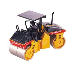 【西班牙JOAL】傑歐工程車-黃色壓路機 J199 CC232