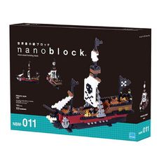 【日本 Kawada】Nanoblock 迷你積木-海盜船 NBM-011