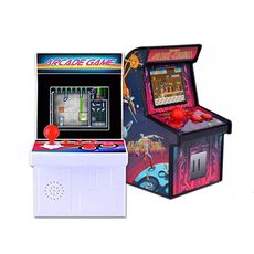 【ARCADE 復古遊戲機】科技藍TKE71748/時尚白TKE71749(兩款可選)