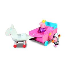 【英國Peppa Pig佩佩豬】皇家系列-可愛馬車組 PE05868