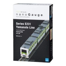 【Nanoblock 迷你積木】NGT-005 nanogauge 列車收藏-E231系山手線