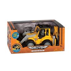 【美國 B.Toys 感統玩具】雙頭輪胎式裝載機_Driven