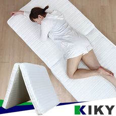 二折收納10cm輕型露營兩用獨立筒床墊