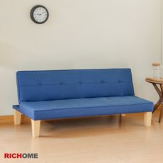 【RICHOME】薇琪北歐風舒適沙發床/雙人沙發/布沙發/床墊